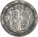 1904 Halfcrown - Edward VII British Silver Coin