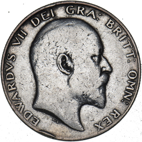 1904 Halfcrown - Edward VII British Silver Coin