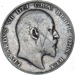 1904 Halfcrown - Edward VII British Silver Coin