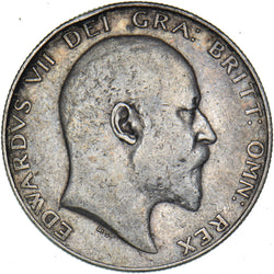 1904 Halfcrown - Edward VII British Silver Coin