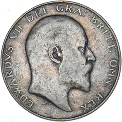 1909 Halfcrown - Edward VII British Silver Coin
