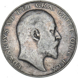 1909 Halfcrown - Edward VII British Silver Coin