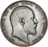 1910 Halfcrown - Edward VII British Silver Coin