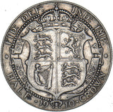 1910 Halfcrown - Edward VII British Silver Coin