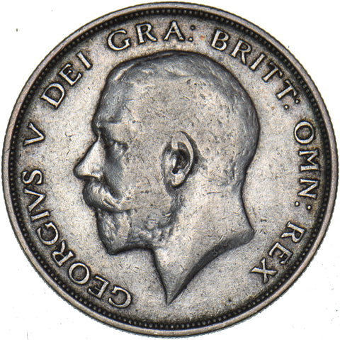 1912 Halfcrown - George V British Silver Coin - Nice