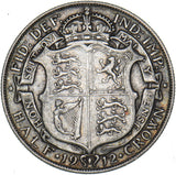 1912 Halfcrown - George V British Silver Coin - Nice