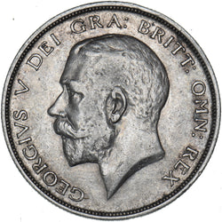 1913 Halfcrown - George V British Silver Coin - Nice