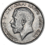 1913 Halfcrown - George V British Silver Coin - Nice