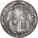 1913 Halfcrown - George V British Silver Coin - Nice
