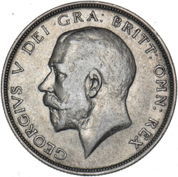 1913 Halfcrown - George V British Silver Coin - Nice