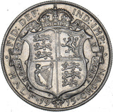 1915 Halfcrown - George V British Silver Coin - Nice