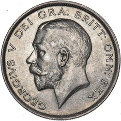 1916 Halfcrown - George V British Silver Coin - Very Nice