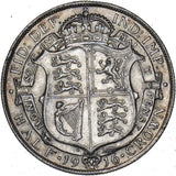 1916 Halfcrown - George V British Silver Coin - Nice