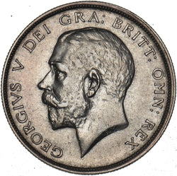1917 Halfcrown - George V British Silver Coin - Very Nice