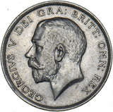 1917 Halfcrown - George V British Silver Coin - Very Nice