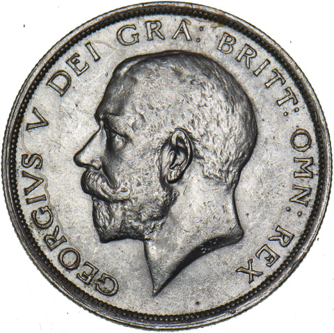 1918 Halfcrown - George V British Silver Coin - Very Nice