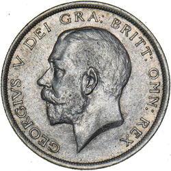 1919 Halfcrown - George V British Silver Coin - Very Nice