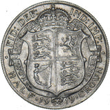 1919 Halfcrown - George V British Silver Coin - Very Nice