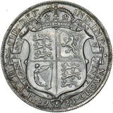 1923 Halfcrown - George V British Silver Coin - Superb