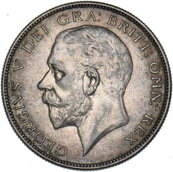 1928 Halfcrown - George V British Silver Coin - Very Nice