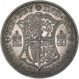 1928 Halfcrown - George V British Silver Coin - Very Nice