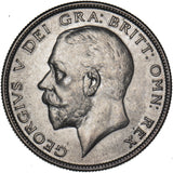1928 Halfcrown - George V British Silver Coin - Very Nice