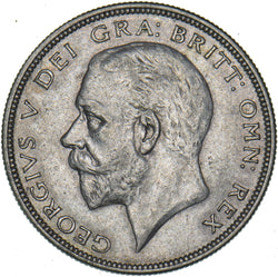 1930 Halfcrown - George V British Silver Coin - Nice