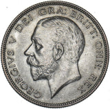 1931 Halfcrown - George V British Silver Coin - Very Nice