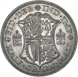 1935 Halfcrown - George V British Silver Coin - Very Nice