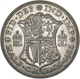 1935 Halfcrown - George V British Silver Coin - Nice