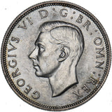 1939 Halfcrown - George VI British Silver Coin - Superb
