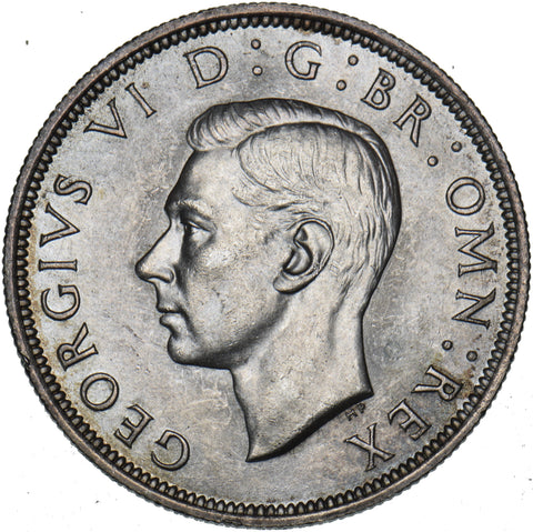 1939 Halfcrown - George VI British Silver Coin - Superb