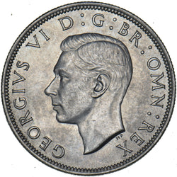 1945 Halfcrown - George VI British Silver Coin - Superb