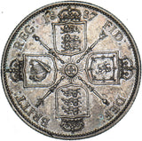 1887 Florin - Victoria British Silver Coin - Very Nice