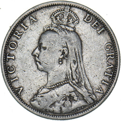 1891 Florin - Victoria British Silver Coin