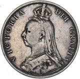1892 Florin - Victoria British Silver Coin