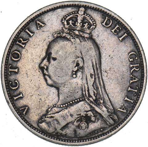 1892 Florin - Victoria British Silver Coin