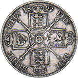 1892 Florin - Victoria British Silver Coin