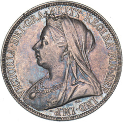 1899 Florin - Victoria British Silver Coin - Nice