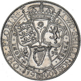 1900 Florin - Victoria British Silver Coin - Very Nice