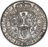 1901 Florin - Victoria British Silver Coin - Very Nice