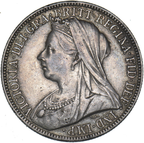 1901 Florin - Victoria British Silver Coin - Nice