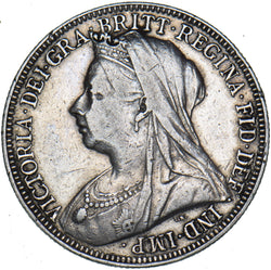1901 Florin - Victoria British Silver Coin - Nice