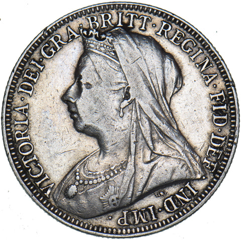 1901 Florin - Victoria British Silver Coin - Nice