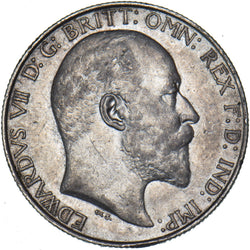 1902 Florin - Edward VII British Silver Coin - Very Nice