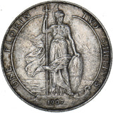 1907 Florin - Edward VII British Silver Coin - Nice