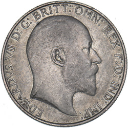1908 Florin - Edward VII British Silver Coin