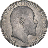 1908 Florin - Edward VII British Silver Coin