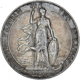 1909 Florin - Edward VII British Silver Coin