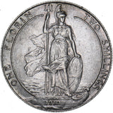 1910 Florin - Edward VII British Silver Coin - Very Nice